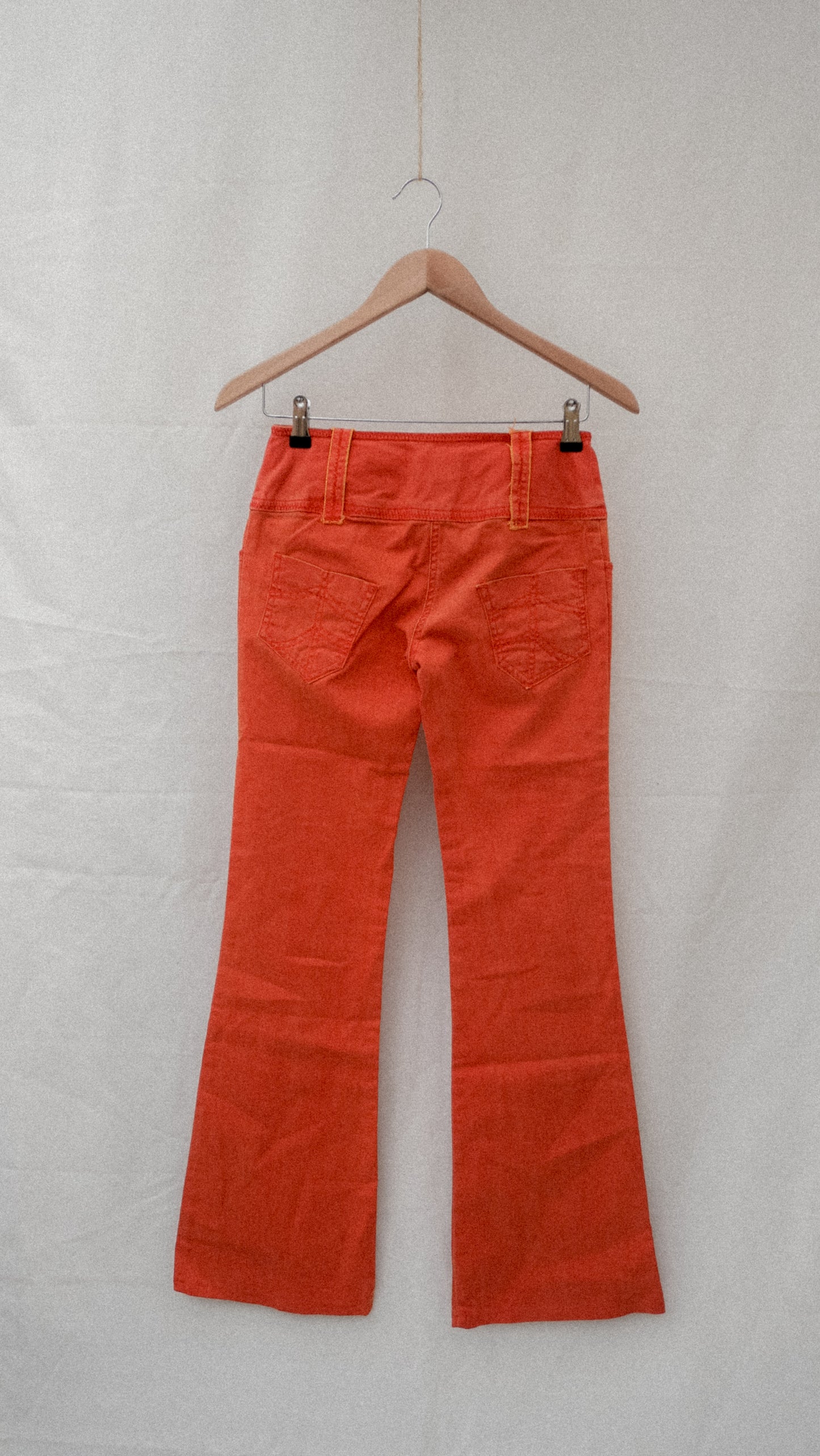 Jean Flare Orange