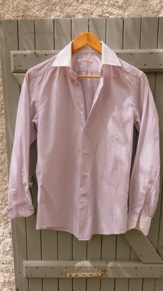 Chemise Rose rayée