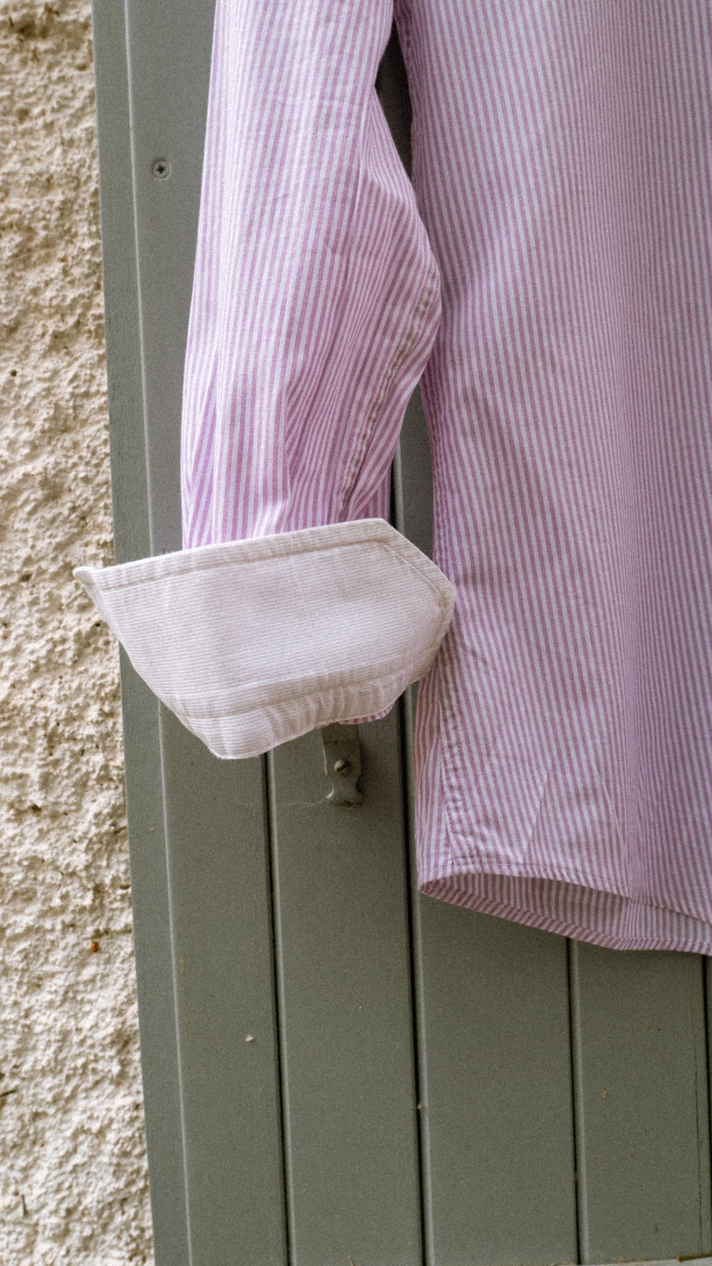 Chemise Rose rayée